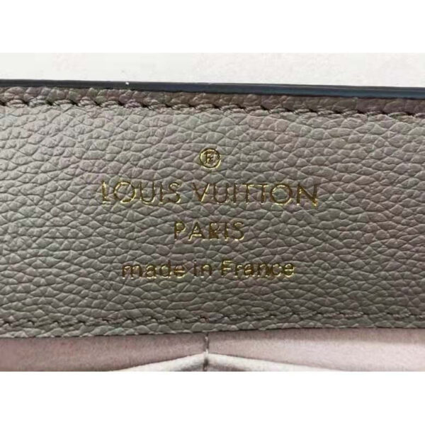 Louis Vuitton LV Women Lockme Ever MM Handbag Beige Soft Grained Calfskin - Image 9
