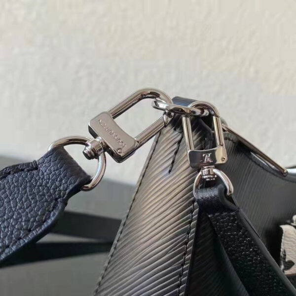 Louis Vuitton LV Women Marelle Handbag Quartz Black Epi Grained Cowhide Canvas - Image 16