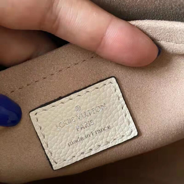Louis Vuitton LV Women Marelle Handbag Quartz White Epi Grained Cowhide Canvas - Image 18