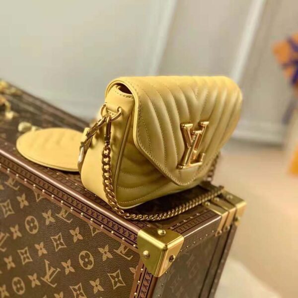 Louis Vuitton LV Women New Wave Multi-Pochette Brown Smooth Cowhide Leather - Image 4