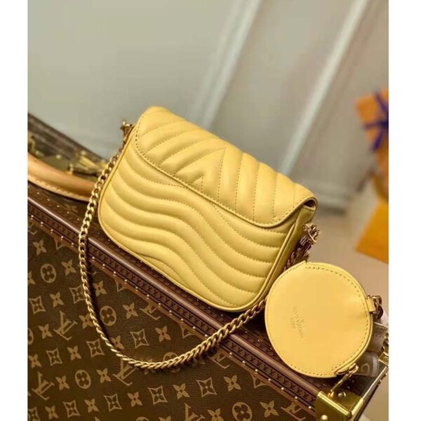 Louis Vuitton LV Women New Wave Multi-Pochette Brown Smooth Cowhide Leather - Image 5
