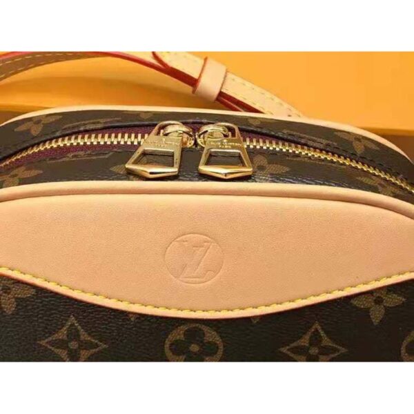 Louis Vuitton LV Women Deauville Mini Handbag Monogram Coated Canvas-Brown - Image 8