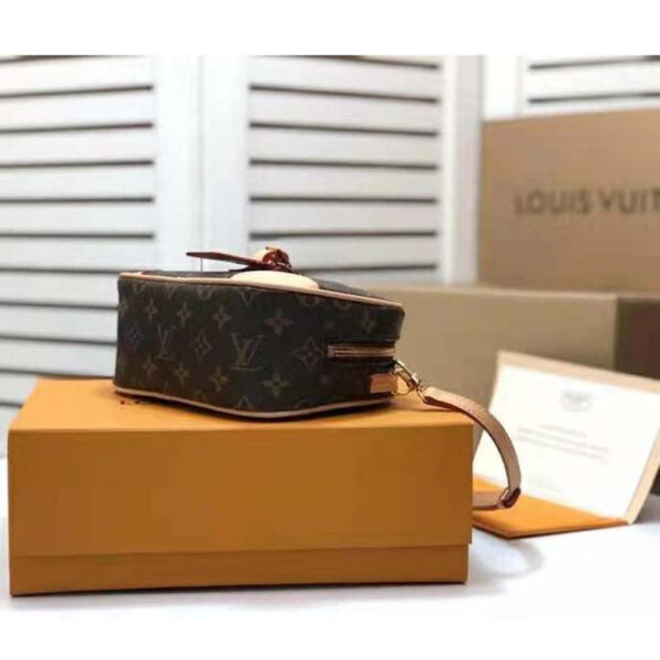 Louis Vuitton LV Women Deauville Mini Handbag Monogram Coated Canvas-Brown - Image 5