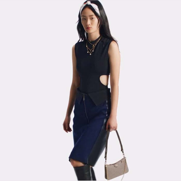 Louis Vuitton LV Women Easy Pouch On Strap Beige Embossed Monogram Empreinte Cowhide Leather - Image 11