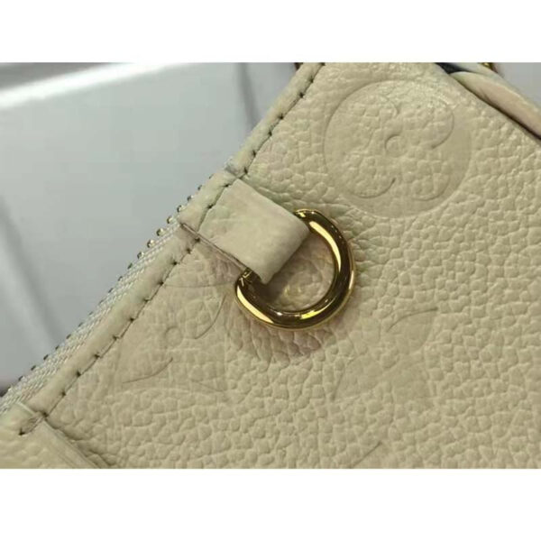 Louis Vuitton LV Women Easy Pouch On Strap White Monogram Supple Grained Cowhide - Image 6