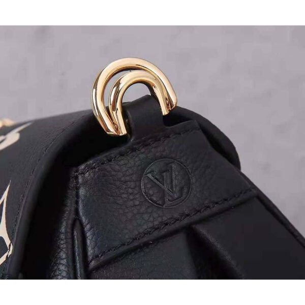 Louis Vuitton LV Women Favorite Tourterelle Black Beige Monogram Empreinte Embossed Supple Grained Cowhide - Image 7