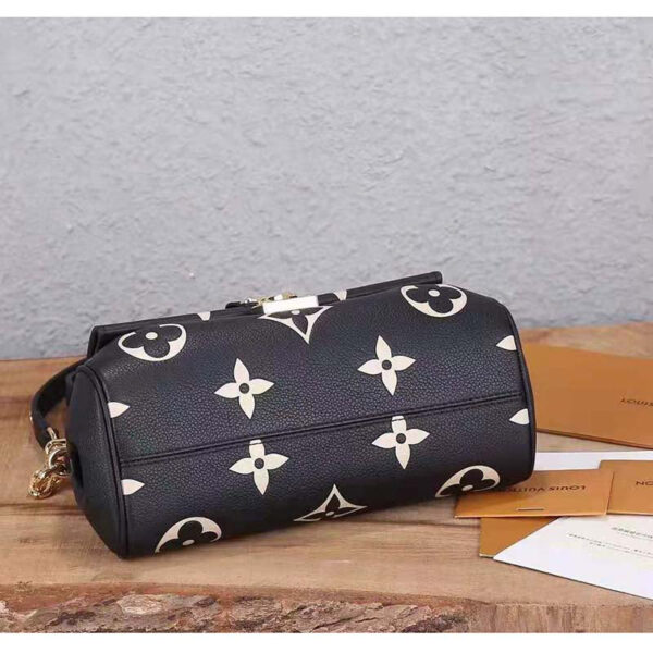 Louis Vuitton LV Women Favorite Tourterelle Black Beige Monogram Empreinte Embossed Supple Grained Cowhide - Image 5