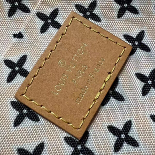 Louis Vuitton LV Women Félicie Pochette Beige Monogram Coated Canvas Microfiber Lining - Image 9