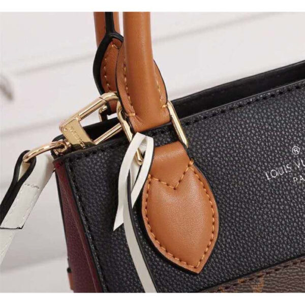 Louis Vuitton LV Women Fold Tote MM Monogram Canvas Calfskin Leather - Image 10
