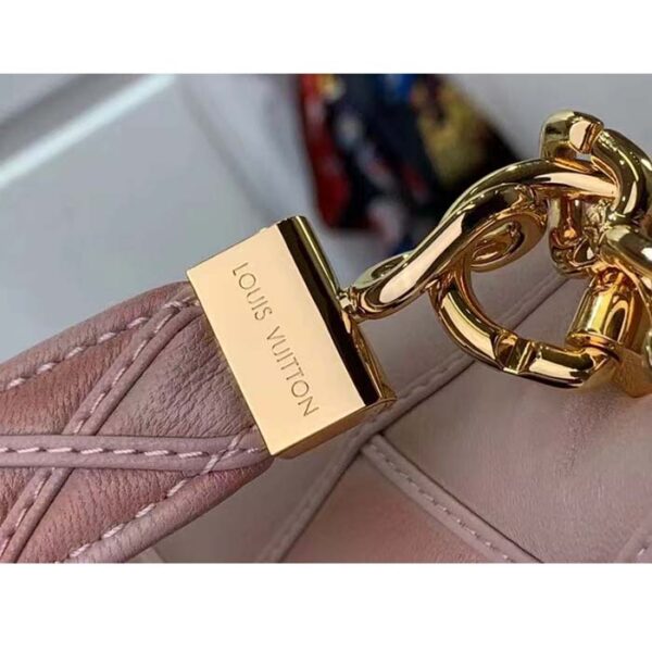 Louis Vuitton LV Women GO-14 MM Beige Pink Lamb Leather Cowhide Leather - Image 10