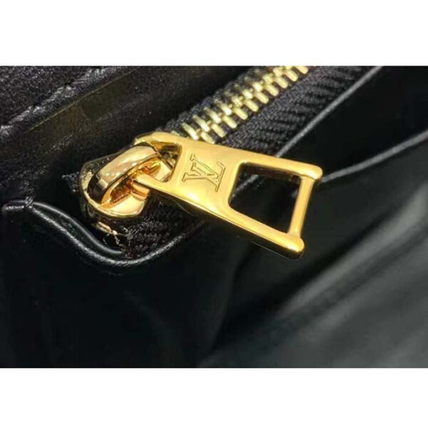 Louis Vuitton LV Women GO-14 MM Black Lamb Leather Cowhide Leather - Image 9