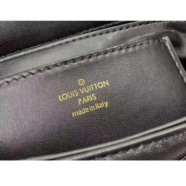 Louis Vuitton LV Women GO-14 MM Black Lamb Leather Cowhide Leather - Image 10