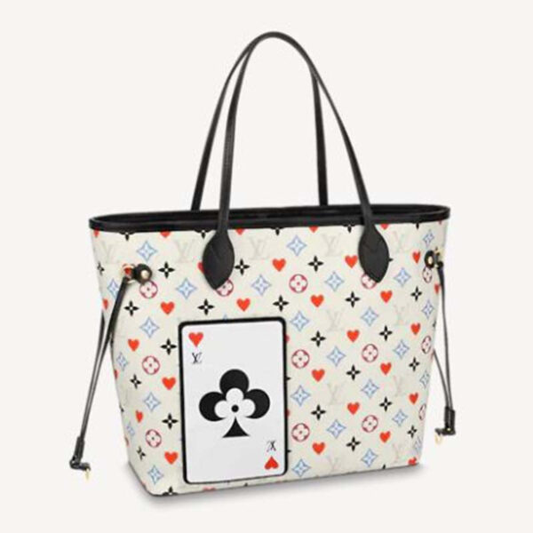 Louis Vuitton LV Women Game On Neverfull MM Monogram Flowers Canvas - Image 2