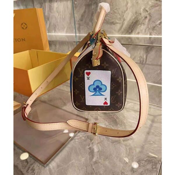 Louis Vuitton LV Women Game On Speedy Bandoulière 30 Monogram Flowers Canvas - Image 8