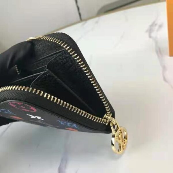 Louis Vuitton LV Women Game On Zippy Coin Purse Monogram Canvas-Black - Image 10