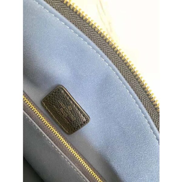 Louis Vuitton LV Women Grand Palais Tote Bag Black Monogram Embossed Grained Cowhide - Image 11