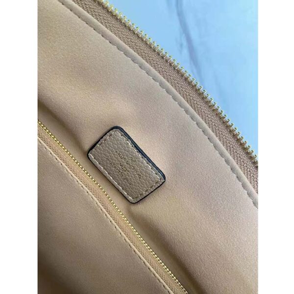 Louis Vuitton LV Women Grand Palais Tote Bag Dove Monogram Embossed Grained Cowhide - Image 11