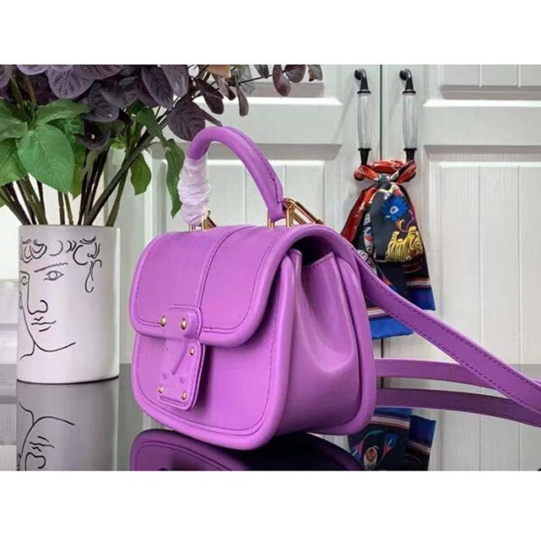 Louis Vuitton LV Women Hide Seek Lilas Provence Lilac Epi Grained Smooth Cowhide Leather - Image 5