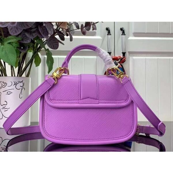 Louis Vuitton LV Women Hide Seek Lilas Provence Lilac Epi Grained Smooth Cowhide Leather - Image 4