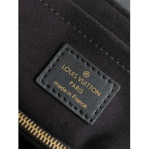 Louis Vuitton LV Women Hold Me Top-Handle Bag Black Smooth Cowhide Leather - Image 10