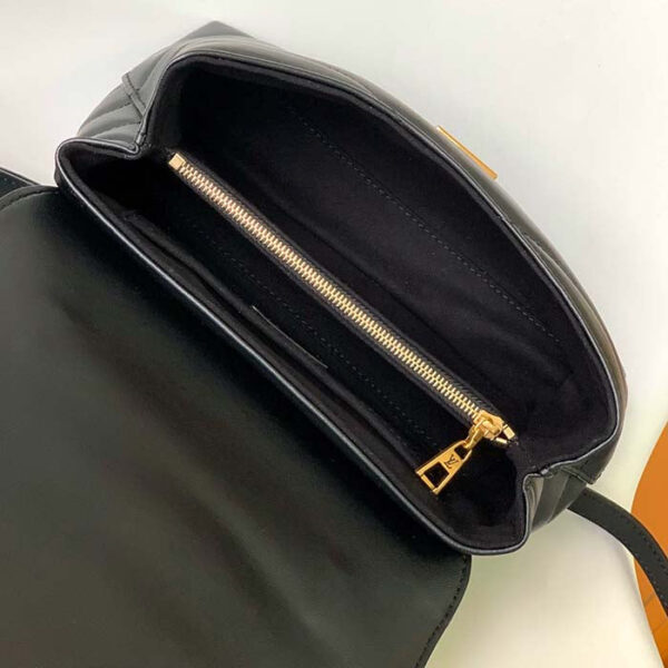 Louis Vuitton LV Women Hold Me Top-Handle Bag Black Smooth Cowhide Leather - Image 7
