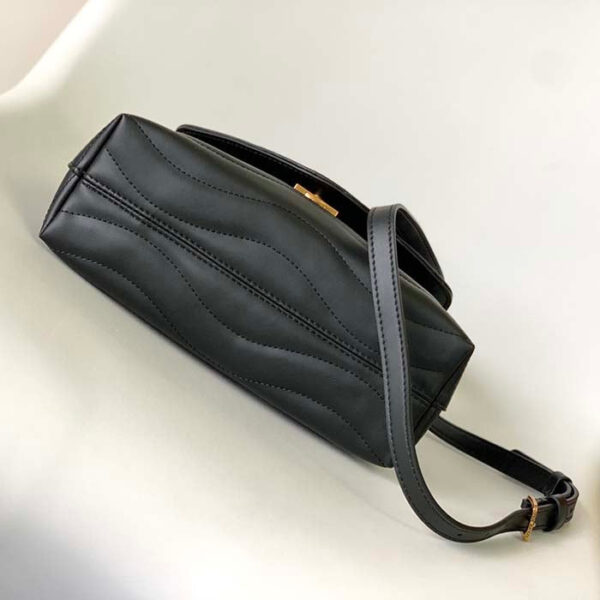 Louis Vuitton LV Women Hold Me Top-Handle Bag Black Smooth Cowhide Leather - Image 6