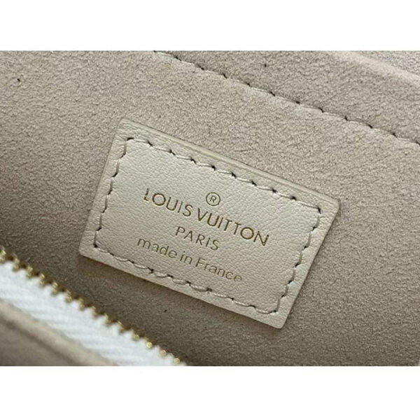 Louis Vuitton LV Women Hold Me Top-Handle Bag Beige Smooth Cowhide Leather - Image 10
