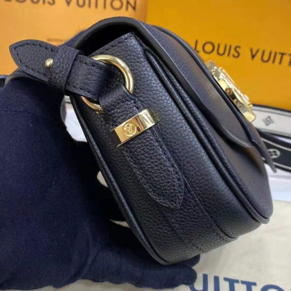 Louis Vuitton LV Women LV Pont 9 Soft MM Noir Crème Grained Calfskin Smooth Cowhide - Image 9