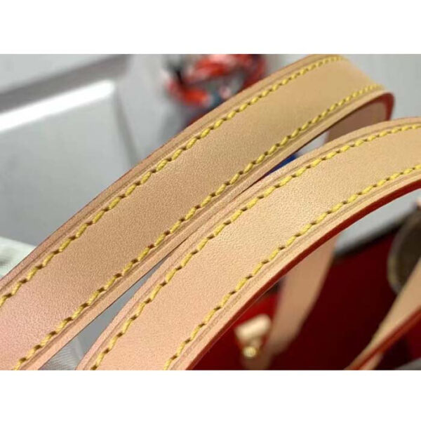 Louis Vuitton LV Women LV x YK OnTheGo MM Monogram Coated Canvas 3D Painted Dots Print - Image 8