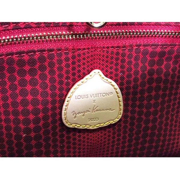 Louis Vuitton LV Women LV x YK OnTheGo PM Monogram Coated Canvas 3D Painted Dots Print - Image 10