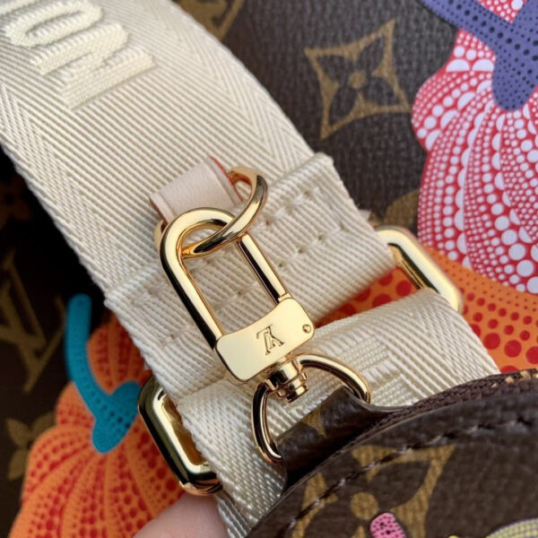 Louis Vuitton LV Women LV x YK OnTheGo PM Monogram Coated Canvas Pumpkin Print - Image 8