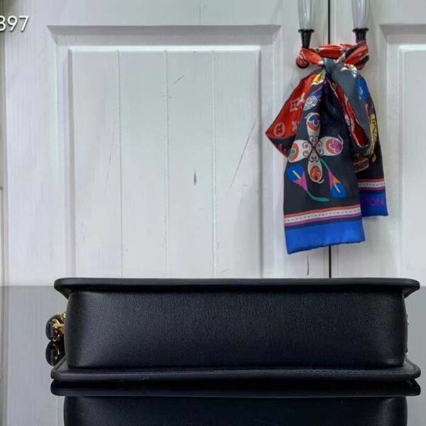 Louis Vuitton LV Women Lexington Pouch Black Monogram-Embossed Calf Leather - Image 4