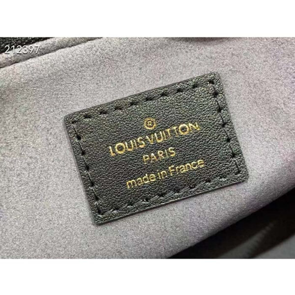 Louis Vuitton LV Women Lexington Pouch Black Monogram-Embossed Calf Leather - Image 10