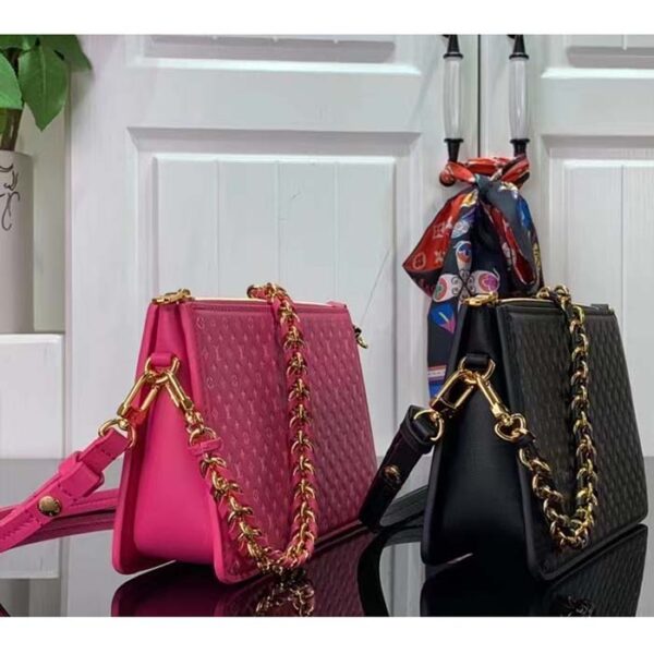 Louis Vuitton LV Women Lexington Pouch Black Monogram-Embossed Calf Leather - Image 13
