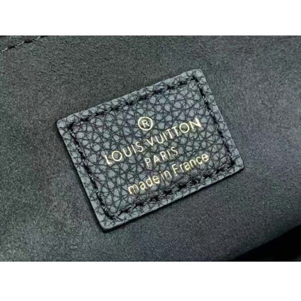 Louis Vuitton LV Women Lock Go Black Grained Calf Leather Microfiber Lining - Image 10