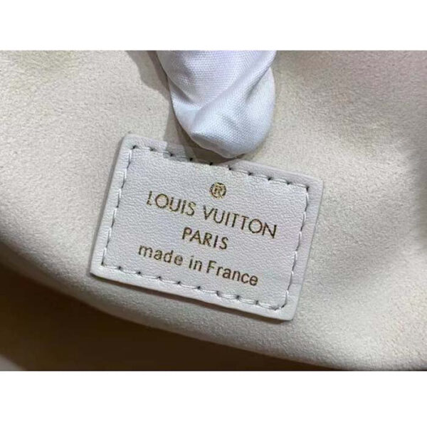 Louis Vuitton LV Women Lock It MM Crème Beige Taurillon Leather Calfskin Calf Leather - Image 10