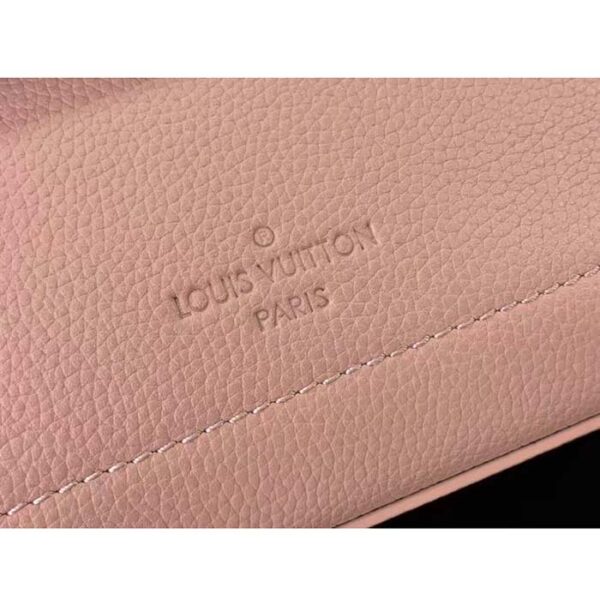 Louis Vuitton LV Women Lockme Ever Mini Handbag Rose Quartz Trianon Grained Calf Leather - Image 9