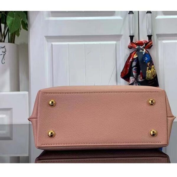 Louis Vuitton LV Women Lockme Ever Mini Handbag Rose Quartz Trianon Grained Calf Leather - Image 6
