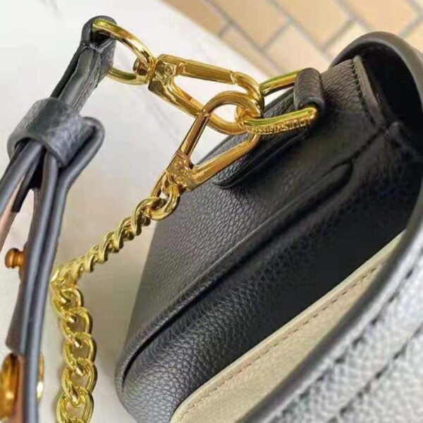 Louis Vuitton LV Women Lockme Tender Black Grained Calf Leather - Image 10