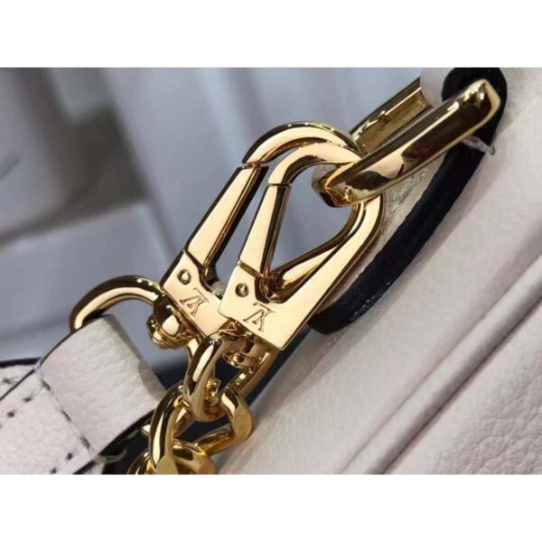 Louis Vuitton LV Women Lockme Tender Quartz White Grained Calf Leather - Image 8