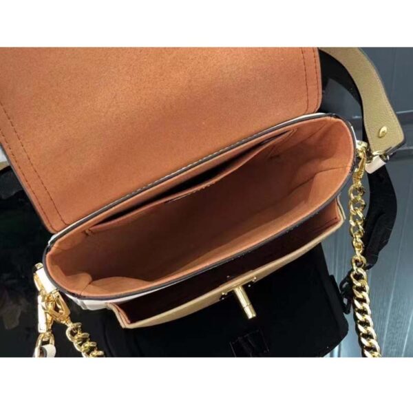 Louis Vuitton LV Women Lockme Tender Quartz White Grained Calf Leather - Image 6