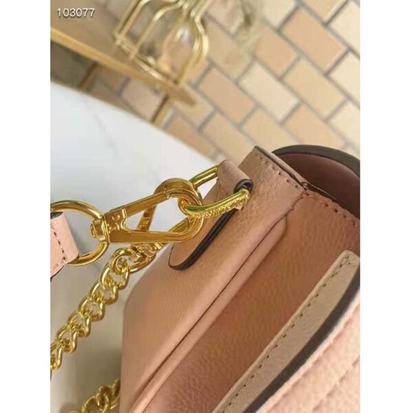 Louis Vuitton LV Women Lockme Tender Rosewater Pink Grained Calf Leather - Image 4