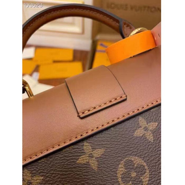Louis Vuitton LV Women Locky BB Bag Brown Monogram Coated Canvas Smooth Cowhide - Image 7