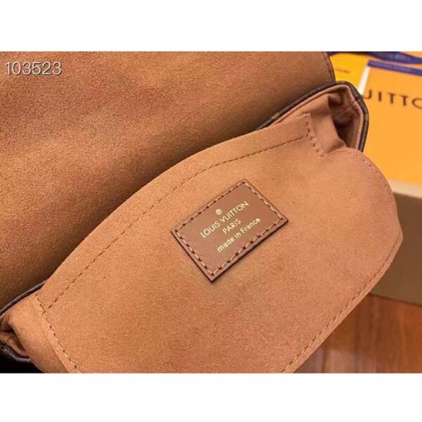 Louis Vuitton LV Women Locky BB Bag Brown Monogram Coated Canvas Smooth Cowhide - Image 9