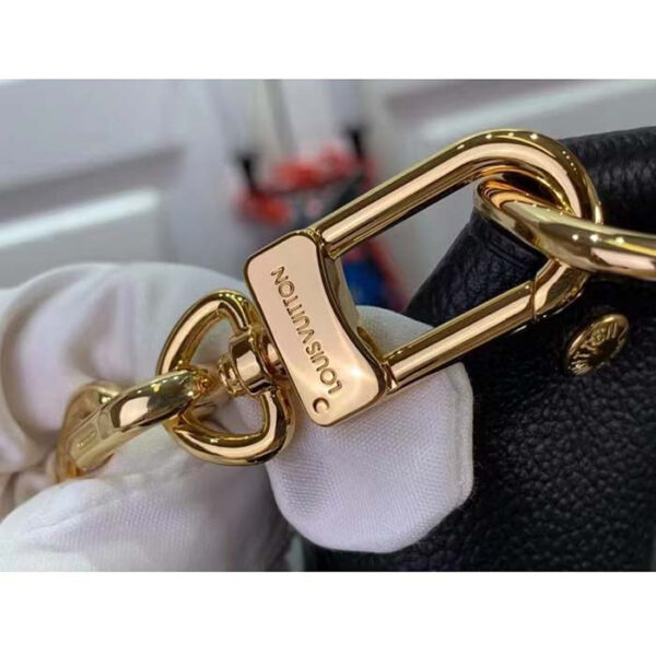 Louis Vuitton LV Women Loop Hobo Black Monogram Empreinte Embossed Grained Cowhide Leather - Image 9