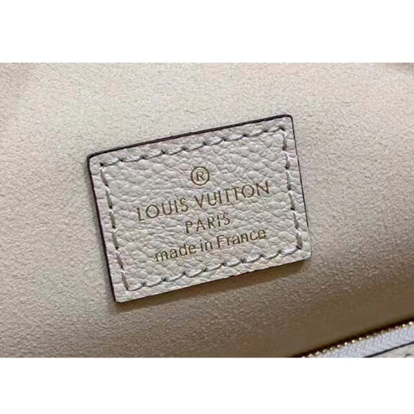 Louis Vuitton LV Women Loop Hobo Cream Monogram Empreinte Embossed Grained Cowhide Leather - Image 10