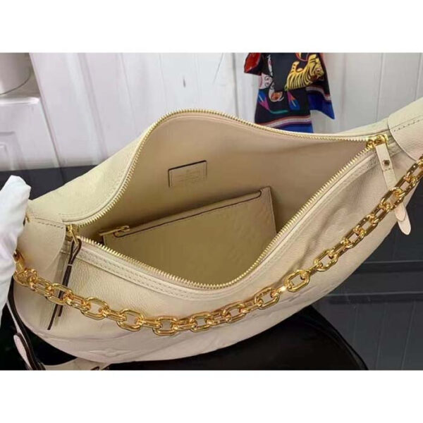 Louis Vuitton LV Women Loop Hobo Cream Monogram Empreinte Embossed Grained Cowhide Leather - Image 6