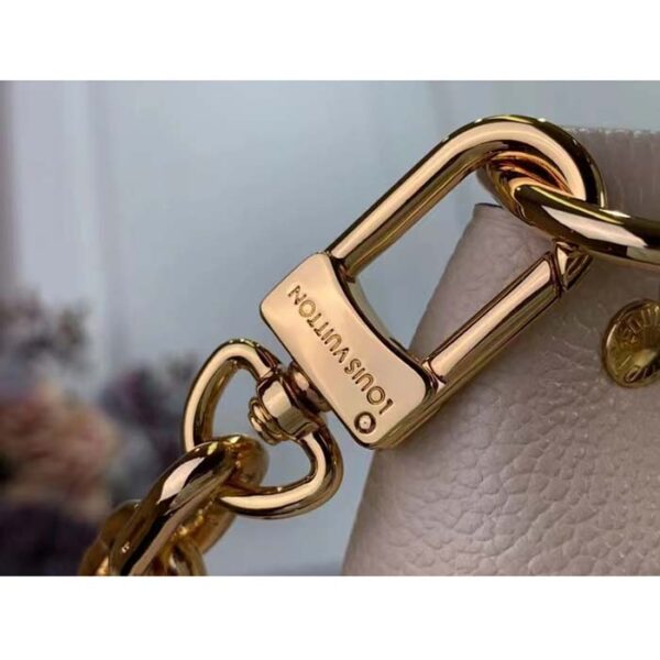 Louis Vuitton LV Women Loop Hobo Cream Monogram Empreinte Embossed Grained Cowhide Leather - Image 9