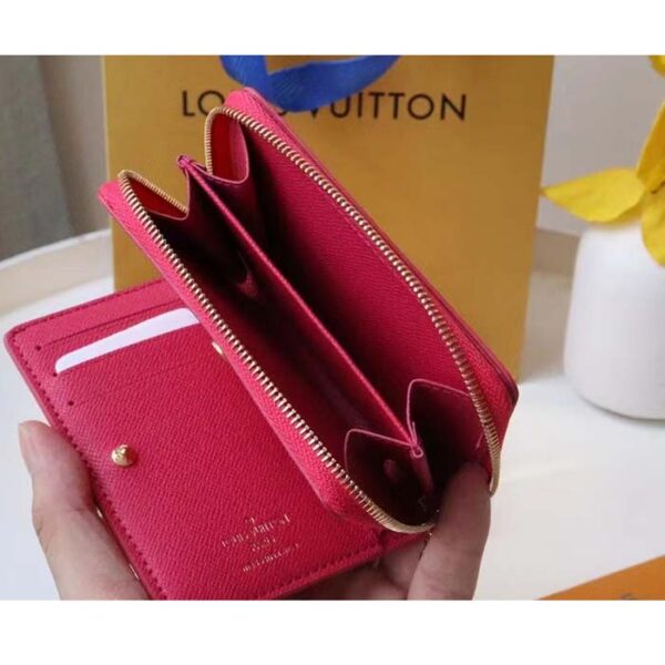Louis Vuitton LV Women Lou Wallet Fall For You Fuchsia Pink Monogram Coated Canvas - Image 8