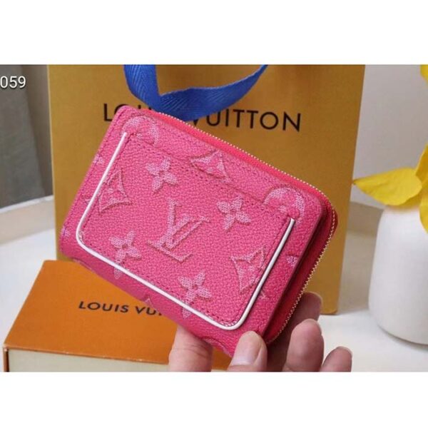 Louis Vuitton LV Women Lou Wallet Fall For You Fuchsia Pink Monogram Coated Canvas - Image 2